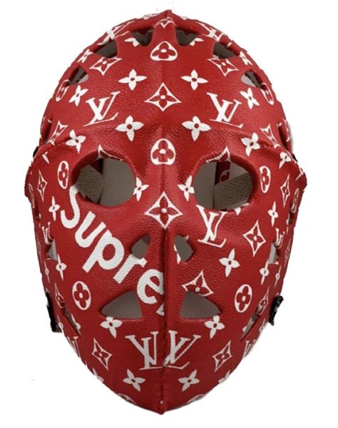 lv hockey mask|Lv snow mask.